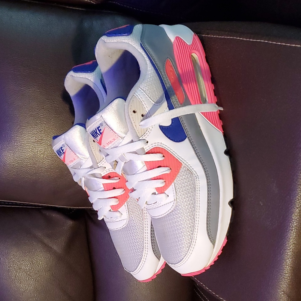 WOMEN NIKE AIR MAX 90 PINK BLAST CONCORD